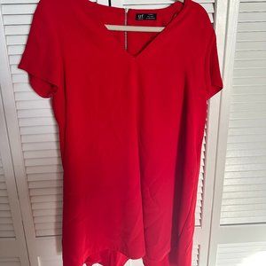 Red Zara Short Dress